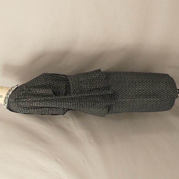 80s Does 40s Vintage Skirt Set Peplum Dress Modest Cotton by You Too Babes - Picture 3 of 15